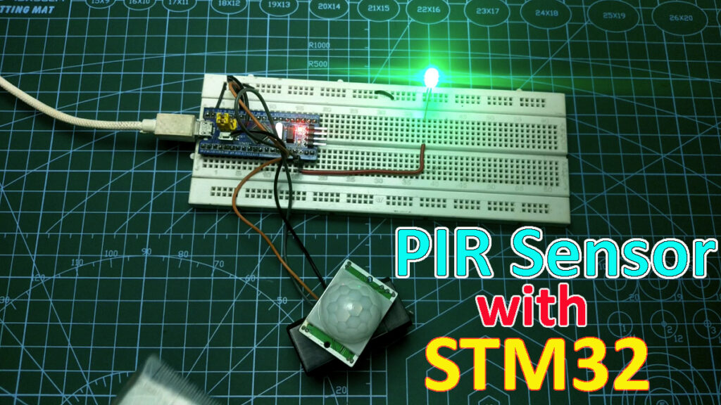 PIR Sensor Interfacing With STM32