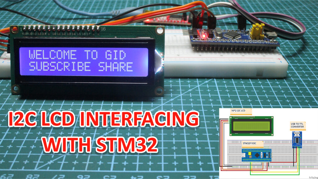 STM32 I2C LCD Interface