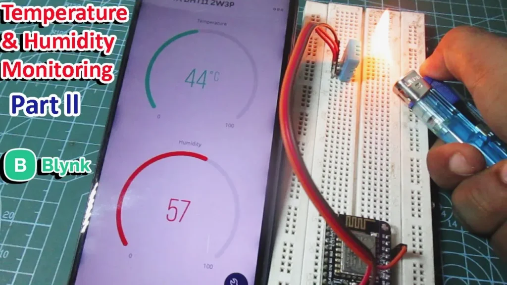 Temperature & Humidity Monitoring Using Blynk 2.0 🔥Part-ll  l DHT11 Sensor Project Using ESP8266