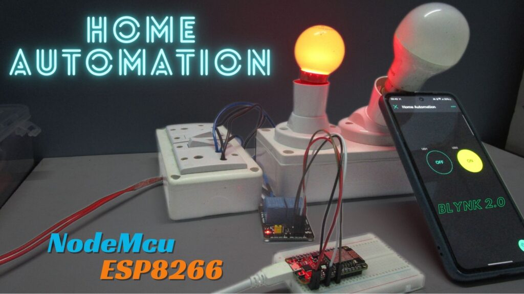 Smart Home Automation System: Control LEDs with NodeMCU and Blynk App